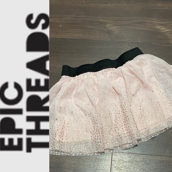 Epic Threads Other - 🌟Pink Skirt With Gold Stars Epic Threads